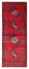 3’4″ x 9’2″ Vintage Hand-knotted Runner Rug Traditional Oriental Wool Carpet