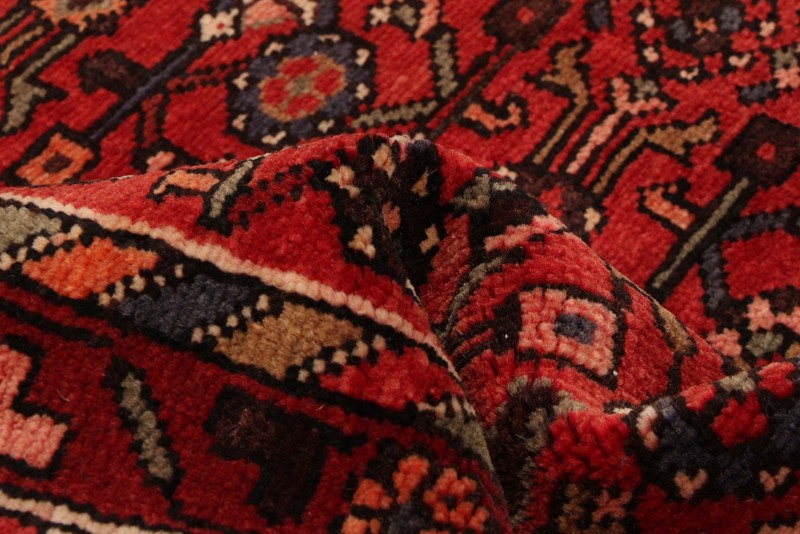 Vintage Hand-knotted Runner Rug 3'8" x 13'1" Traditional Oriental Wool Carpet gallery