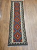 Vintage Handmade Wool Kilim(1.11X6.7) gallery
