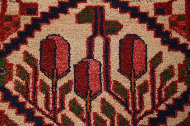 Geometric 10 ft Runner Rug 4x10 Wool Hand-knotted Tribal Traditional Carpet gallery