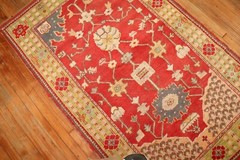 Antique Gorgeous Turkish Oushak Ushak Rug Size 3’11”x6’3”