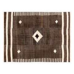 4×6, 4’5 x 6 ft, Siirt Blanket Kilim Rug, Siirt Blanket,Turkish Blanket Rug