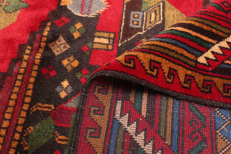Traditional Vintage Hand-Knotted Carpet 3'7" x 6'4" Wool Area Rug gallery