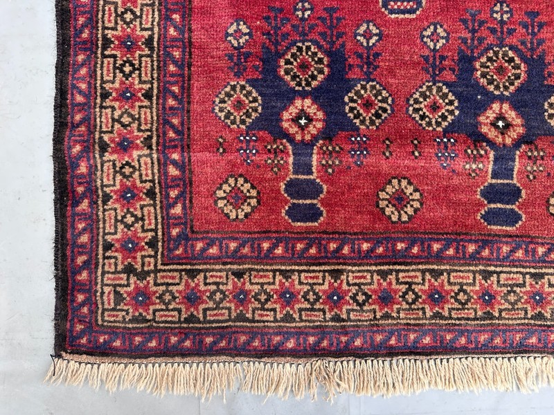 Vintage Gorgeous Natural Vegetable Dye Afghan Taimani Nomadic Tribal Carpet gallery
