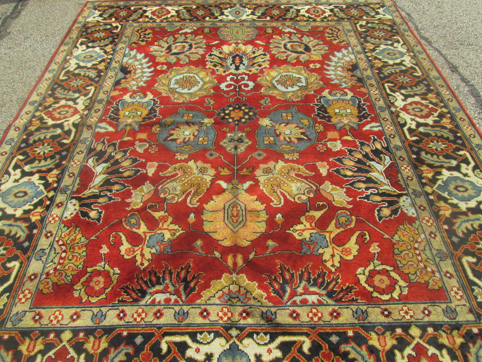 FINE SERAPI DESIGN ORIENTAL ROOM SIZE RUG EXCELLENT CONDITION 8 x 10 # 159 gallery