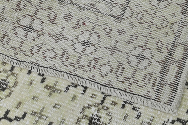 Oushak 5x8,Turkish Rug,vintage,anatolian,BEIGE,kilim,Bohemian,handmade,wool gallery