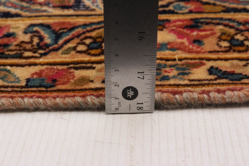 Vintage Hand-Knotted Carpet 9'8" x 12'4" Traditional Oriental Wool Area Rug gallery
