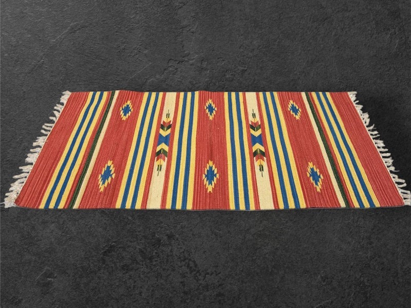 Kilim Original Authentic Hand Made 60x40 CM (Galleria Farah 1970) gallery