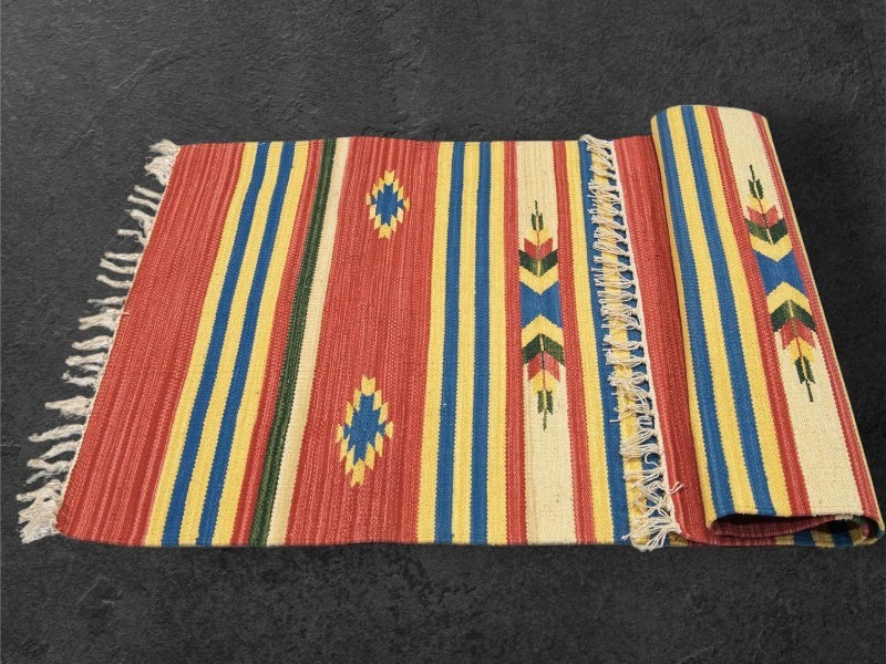Kilim Original Authentic Hand Made 60x40 CM (Galleria Farah 1970) gallery