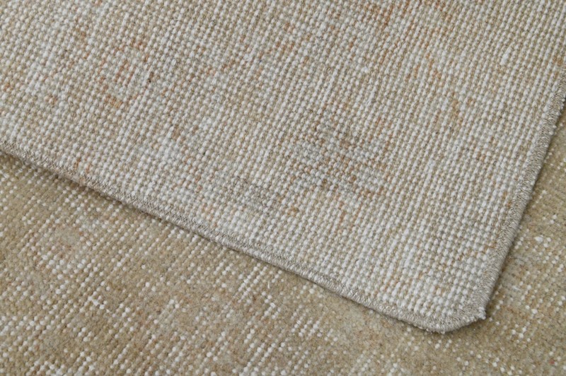 Oushak Turkish Doormat Rug 2x2 BEIGE Anatolian Handmade Vintage Small Kilim Rug gallery