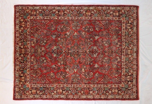 ANTIQUE SAROUKK, 9'3" x 12'1"