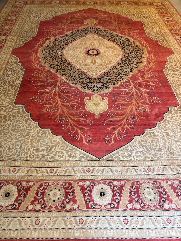 BRAND NEW 12X9. HAND MADE RUG. FULL PILE. CARPET gallery