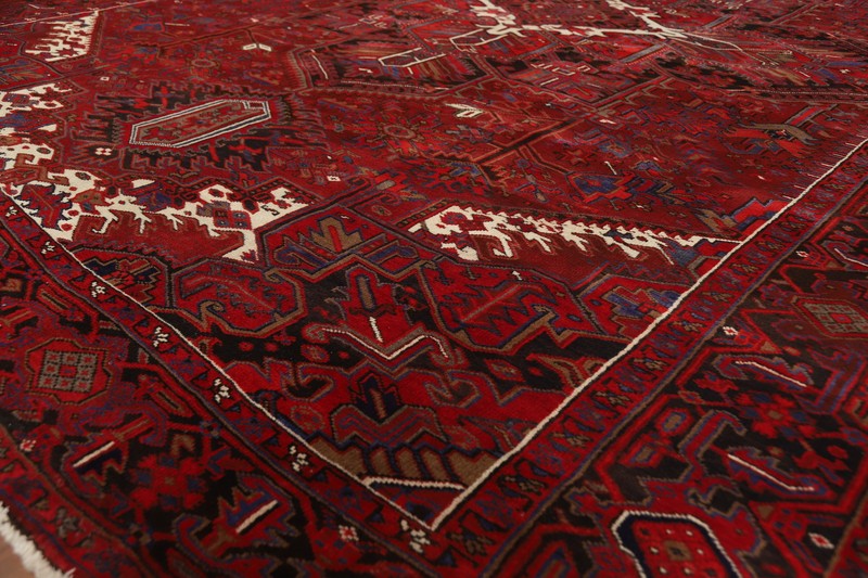 Nomad Hand-knotted Wool Heriiz Traditional Area Rug Living Room Carpet 10x13 gallery
