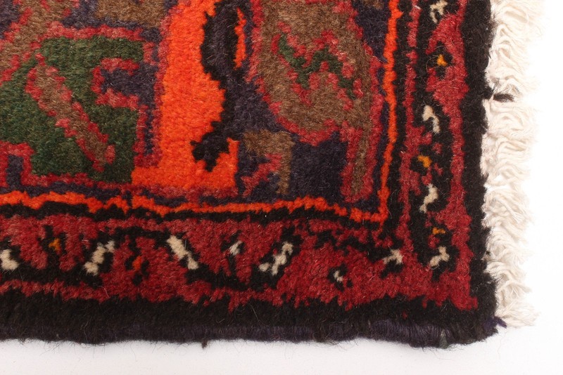 Vintage 4'2" x 6'3" Traditional Hand Knotted Vegetable Dye Wool Area Rug gallery