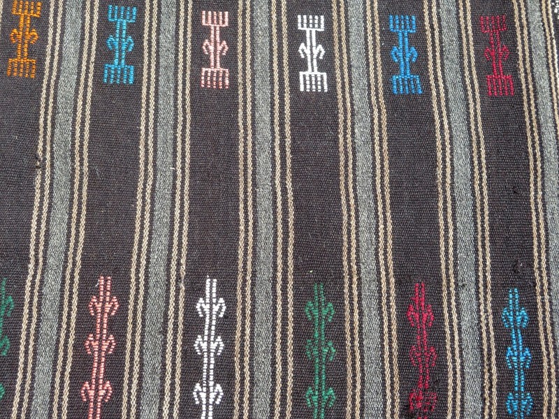 Anatolia Kilim Rug, Natural Wool Rug, Ethnic Rug, Handmade Kelim, Carpet 81x118" gallery