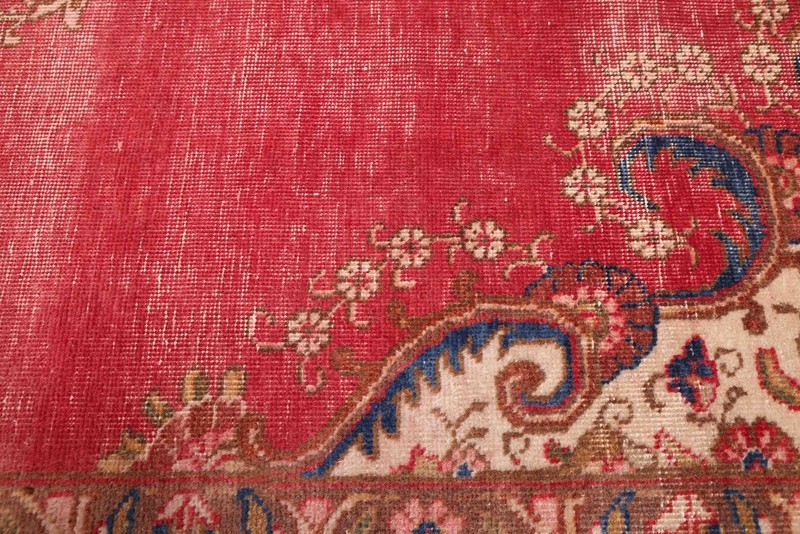 Traditional Vintage Hand-Knotted Area Rug 7'7" x 13'1" Oriental Wool Carpet gallery