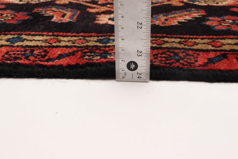 3'6" x 9'9" Vintage Hand-knotted Runner Rug Traditional Oriental Wool Carpet gallery