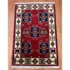 Handmade Indo Kazak Wool Rug 2' X 3' gallery