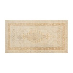 Vintage Rug, Area Rug, Turkish Rug, 5’6 x 10’4 feet, Oushak Rug, 168 x 314 cm