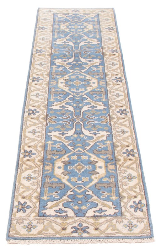 2'7" x 10'0" Vintage Hand-knotted Runner Rug Traditional Oriental Wool Carpet gallery