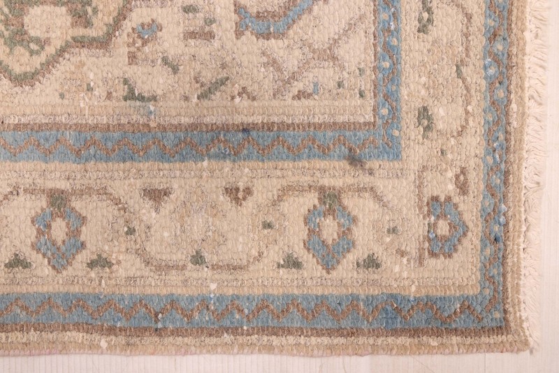 Vintage Hand-knotted Runner Rug 3'2" x 9'10" Traditional Oriental Wool Carpet gallery