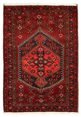 Traditional Vintage Hand-Knotted Area Rug 3’5″ x 4’9″ Oriental Wool Carpet