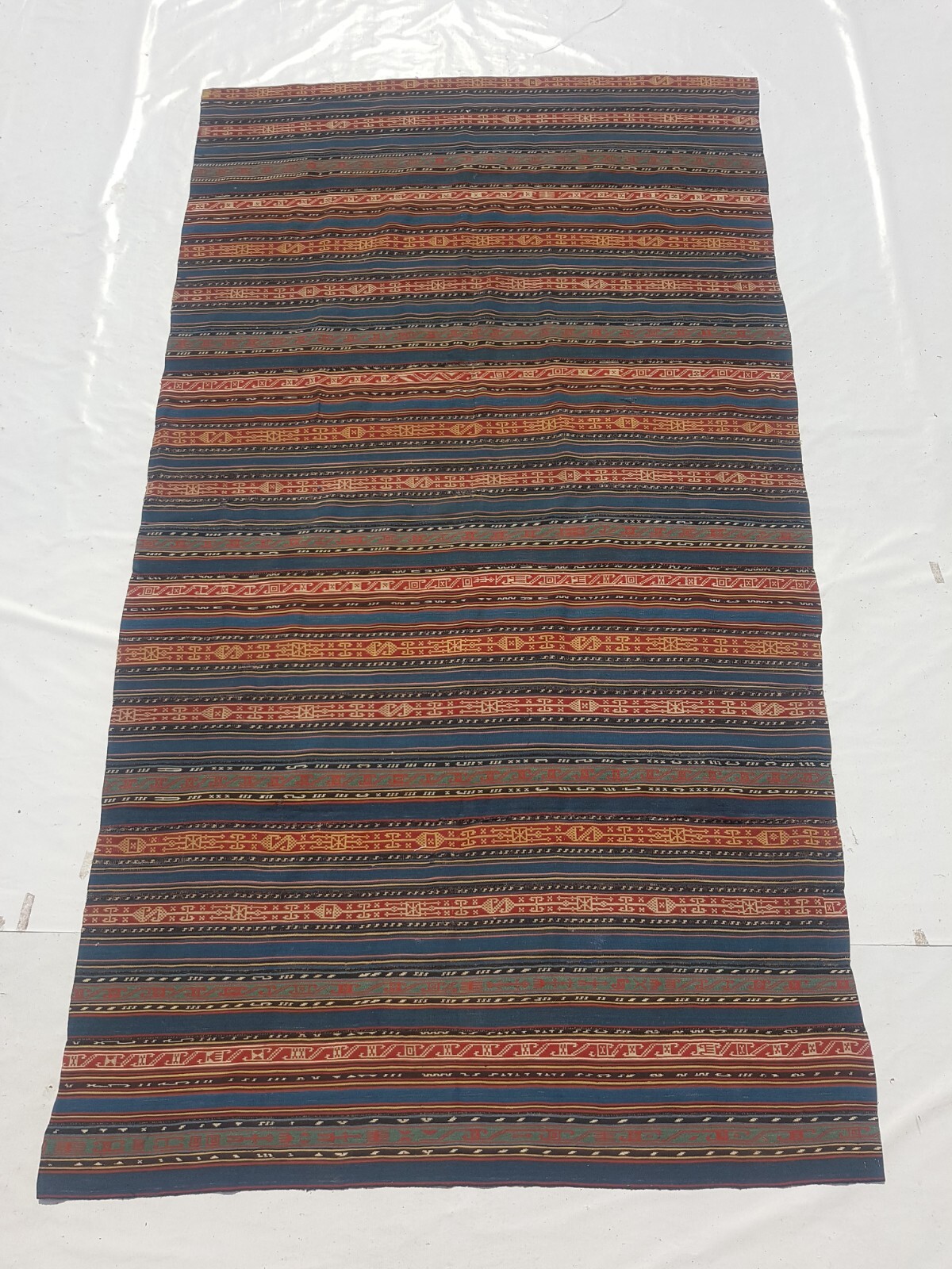 Antique Traditional Handcrafted Turkish Kilim Rug for Home Décor 288x163 cm gallery