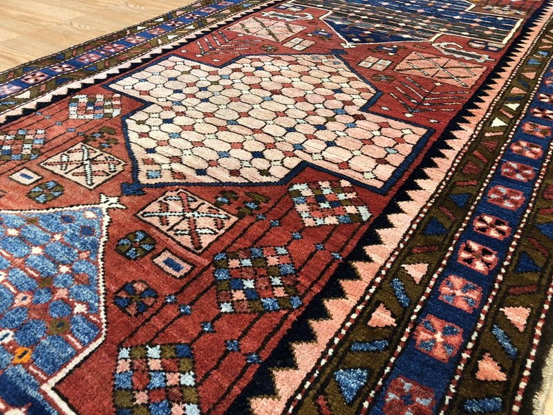 Tremendous Tribal - 1930s Antique Oriental Rug - Nomadic Runner - 3.6 x 12.6 ft. gallery