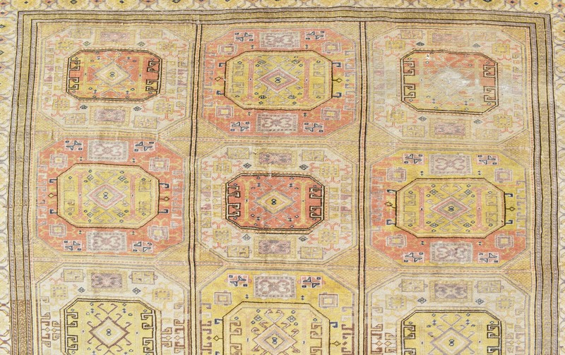Turkish Rug 77''x112'' Bunyan Carpet Vintage 197x287cm Oriental Decor Rug 6x9 gallery