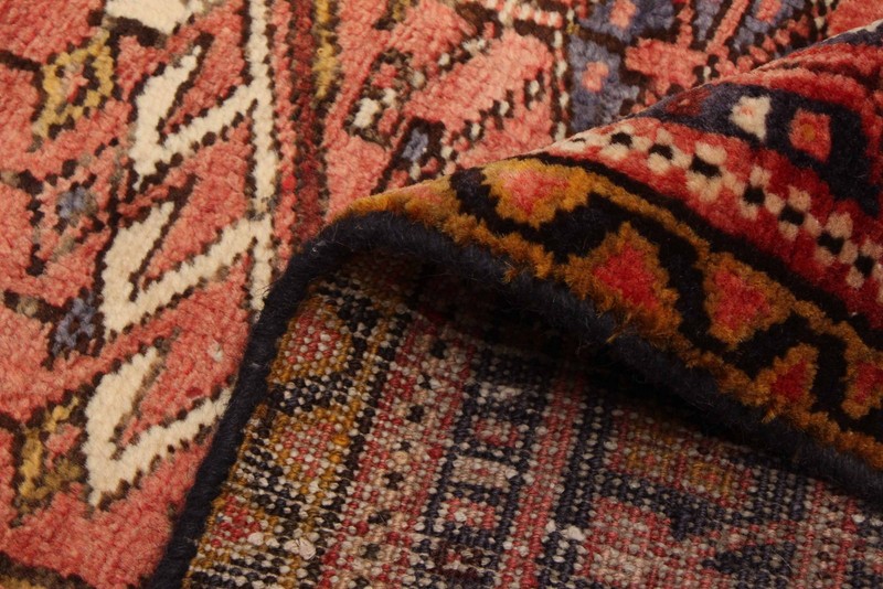 3'6" x 10'10" Vintage Hand-knotted Runner Rug Traditional Oriental Wool Carpet gallery