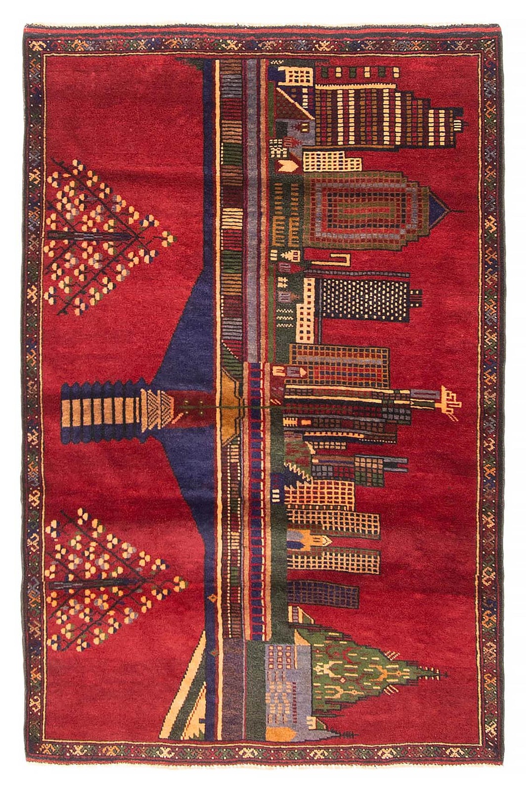 Vintage Traditional Hand-Knotted Area Rug 2'10" x 4'4" Oriental Wool Carpet gallery
