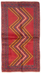 Traditional Vintage Hand-Knotted Area Rug 3’4″ x 5’11” Oriental Wool Carpet
