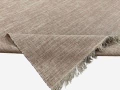 Handwoven Wool Jute Rug: Light Rust Flatweave – Earthy Terracotta