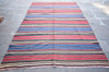 Fabulous Antique Caucasian Rug 75'' x 117'' Collector Item Great Colors Worn Rug gallery