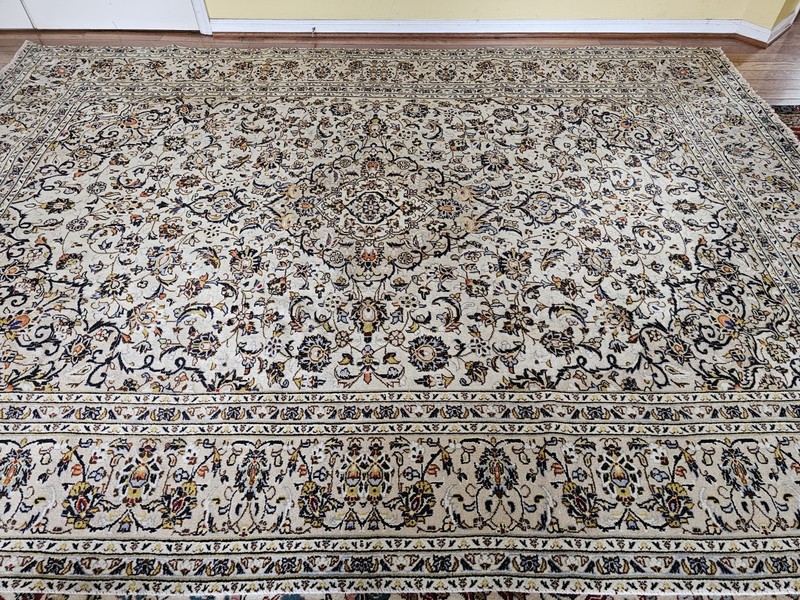 8x11VINTAGE OUSHAK TURKISH ANTIQUE HERIZ SERAPI HEREKE CAUCASIAN gallery