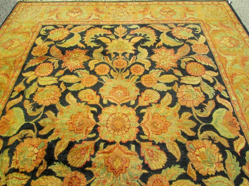 FINE AGRA DESIGN JAIPUR OUSHAK ORIENTAL RUG INDIAN HILL RUG DEALER'S ESTATE gallery