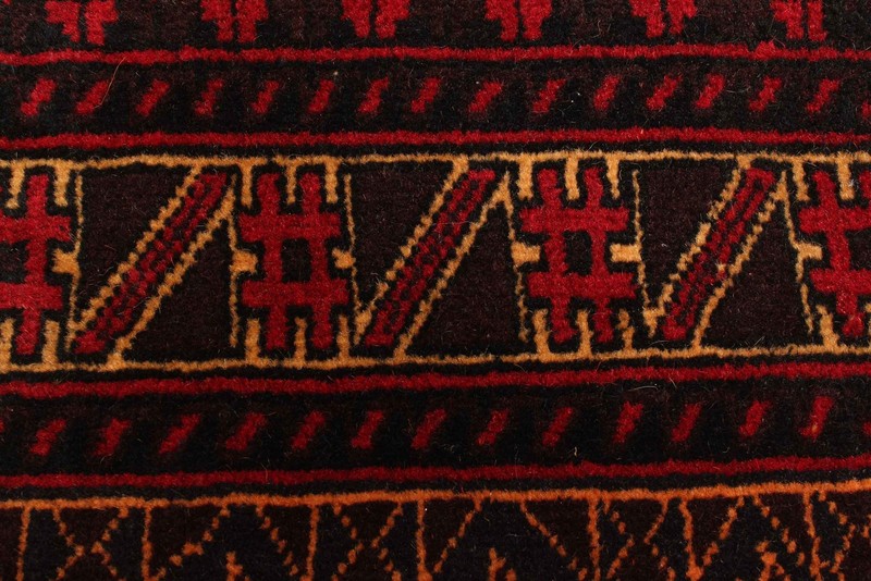 Vintage Hand-Knotted Carpet 2'10" x 4'6" Traditional Oriental Wool Area Rug gallery
