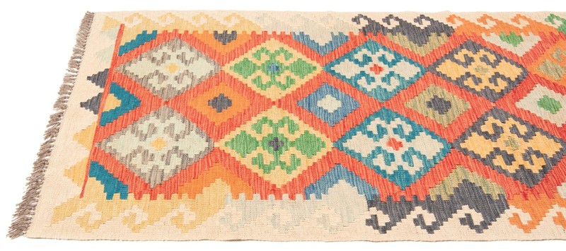 Kelim Afghan 472X84 Cm Handwoven Oriental Carpet Rug Runner gallery