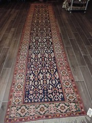 3x16ft. Incredible Turn of the Century Shirvan Caucasian Konegand Wool Runner