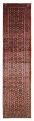 Vintage Hand-knotted Runner Rug 2’10” x 12’0″ Traditional Oriental Wool Carpet