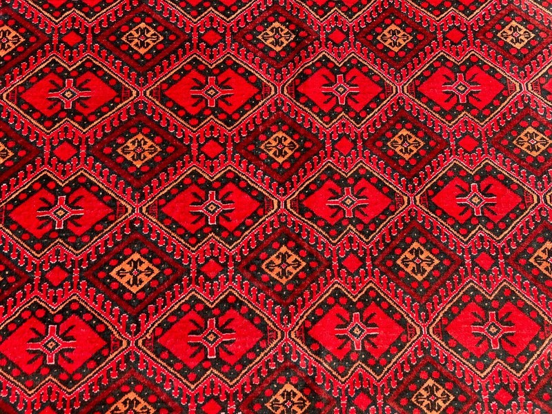 6x9 Ersari Rug – 1970s Afghan Sulaimani Wool Tribal Bedroom Carpet, Turkmen Rug gallery