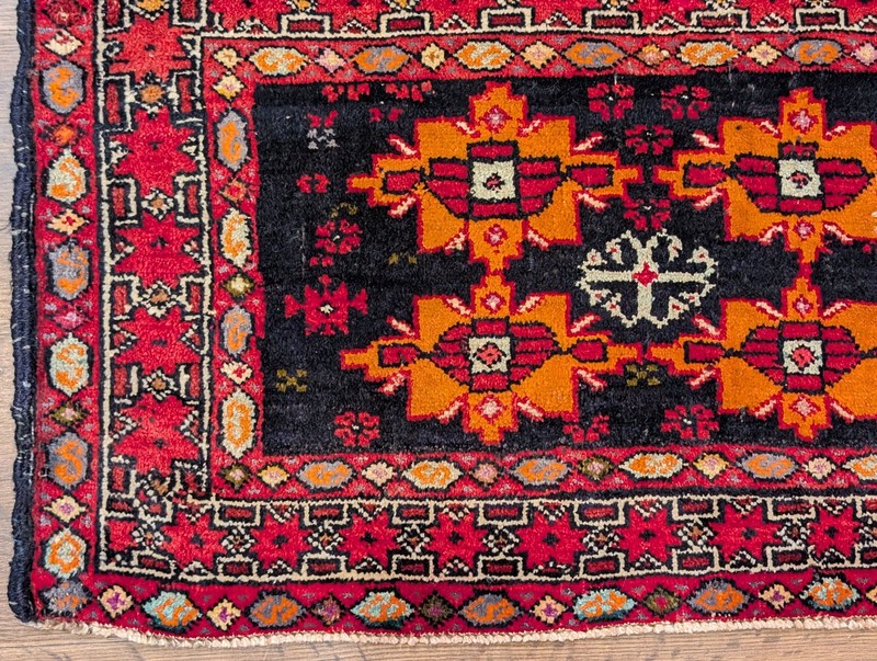 Small Per'sian Turkoman Rug 1.6 x 3, Hand Knotted, New, Vivid Colors gallery
