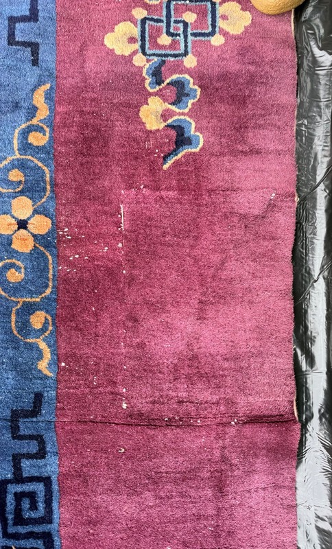 Chinese Art Deco rug from the 1930's gallery