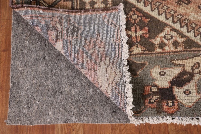 Handmade Wool Rust Area Rug 5x10 Traditional Home Decor Living Room Carpet gallery