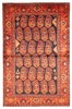 Vintage Hand-Knotted Area Rug 4'5" x 6'10" Traditional Oriental Wool Carpet gallery