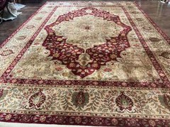 Karastan Rug 8.8 x 12, Antique Legends Royal Tab’riz, Wool Pile, Vintage, Rare