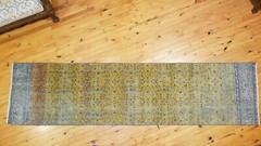 Vintage 1930-1939’s Floral Turkish Hereke Runner 2’3″× 9′