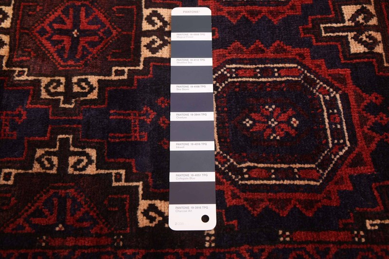 Vintage 4'2" x 6'10" Traditional Hand Knotted Vegetable Dye Wool Area Rug gallery