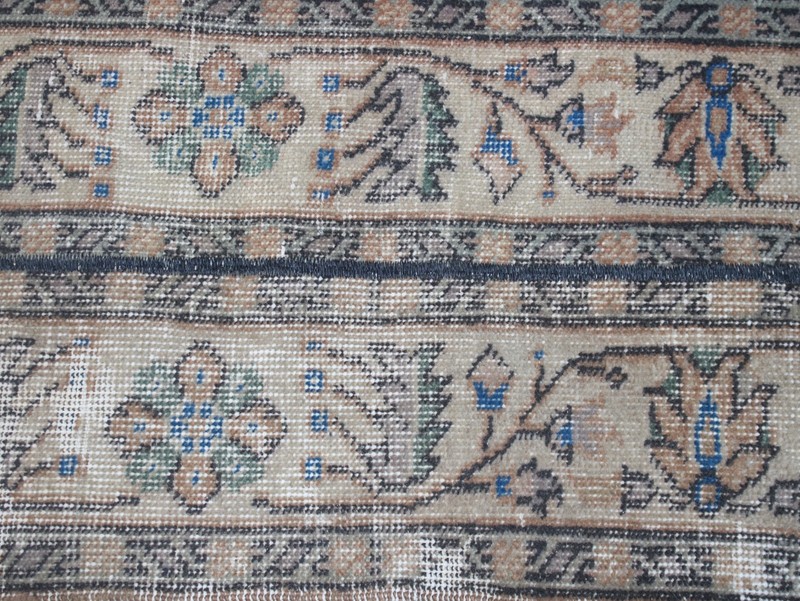 1.3 x 8.0 Feet Beige Patchwork Runner Rug – Handmade Turkish Hallway & Corridor gallery