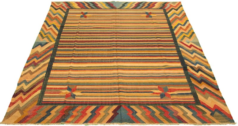 Vintage 8'2" x 10'1" Traditional Wool Hand Woven Oriental Area Rug gallery